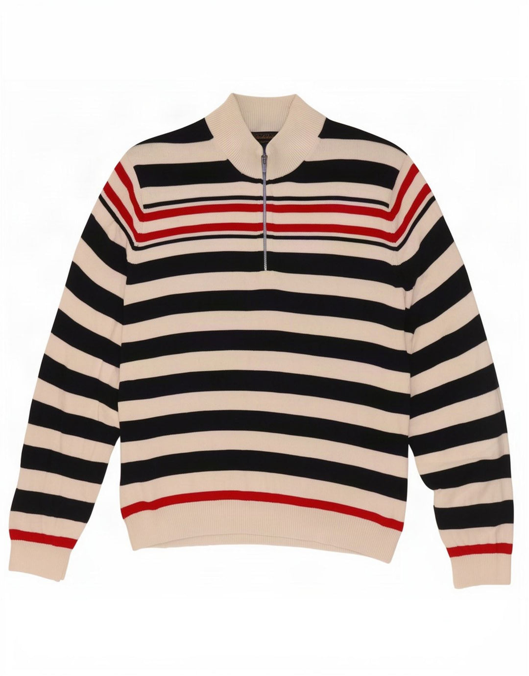 Męski sweter zapinany na guziki Brooks Brothers XL w granatowe paski