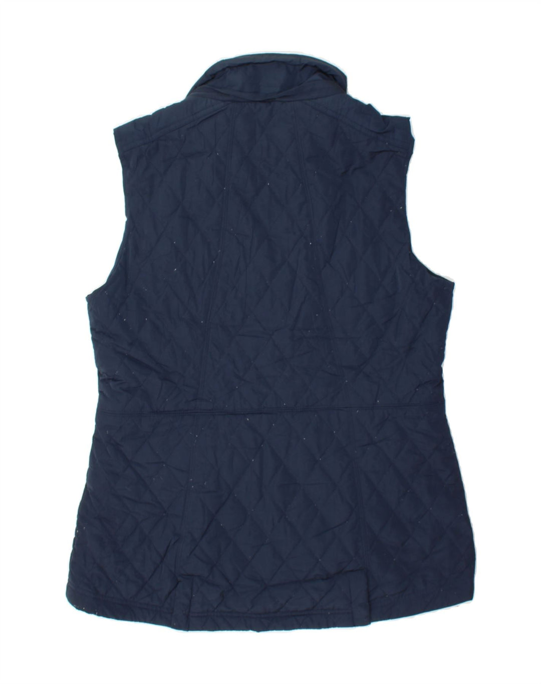 ATHLETA Womens Quilted Gilet UK 18 XL Navy Blue Polyester Vintage Athleta and Second-Hand Athleta from Messina Hembry 