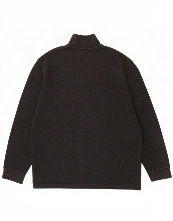 Polo Ralph Lauren Męski sweter z zamkiem błyskawicznym XL, szary, bawełniany