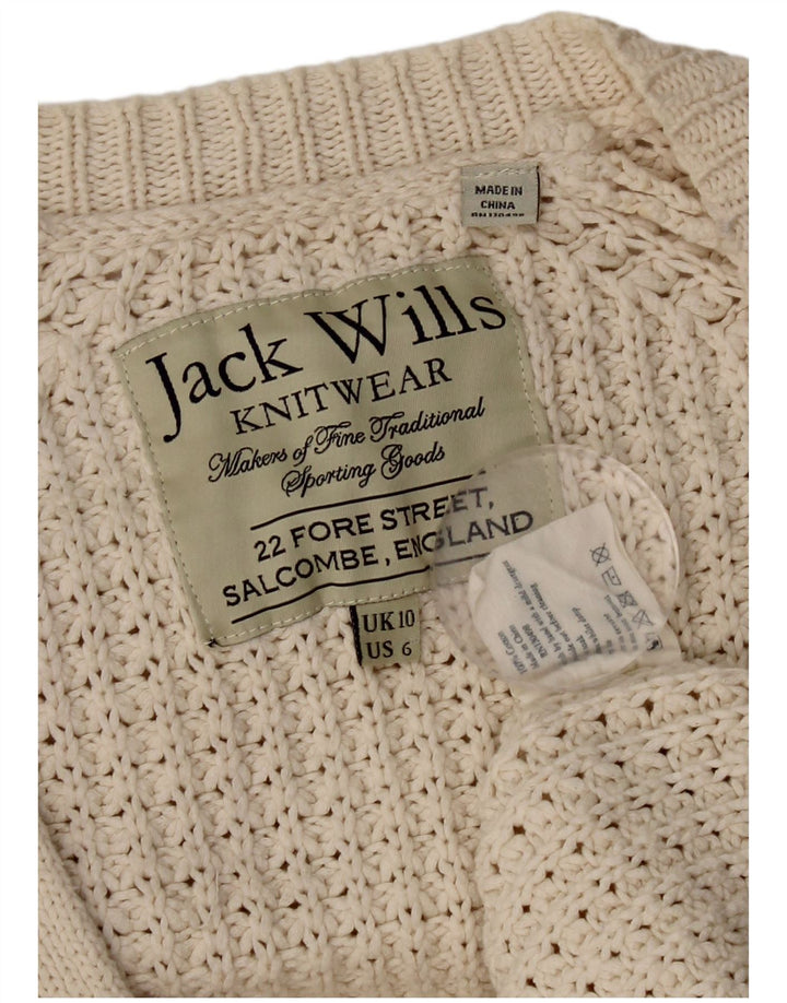 Sweter damski Jack Wills Oversize Oversize Cardigan UK 10 Small Beige