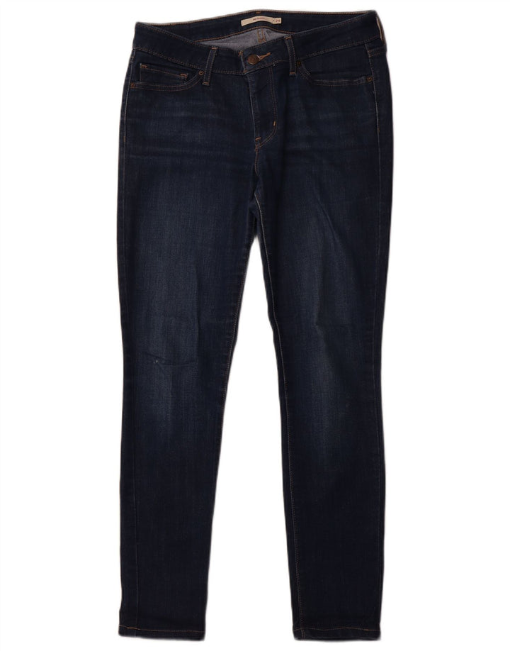 Damskie jeansy LEVI'S 711 Skinny W29 L29 Granatowa bawełna