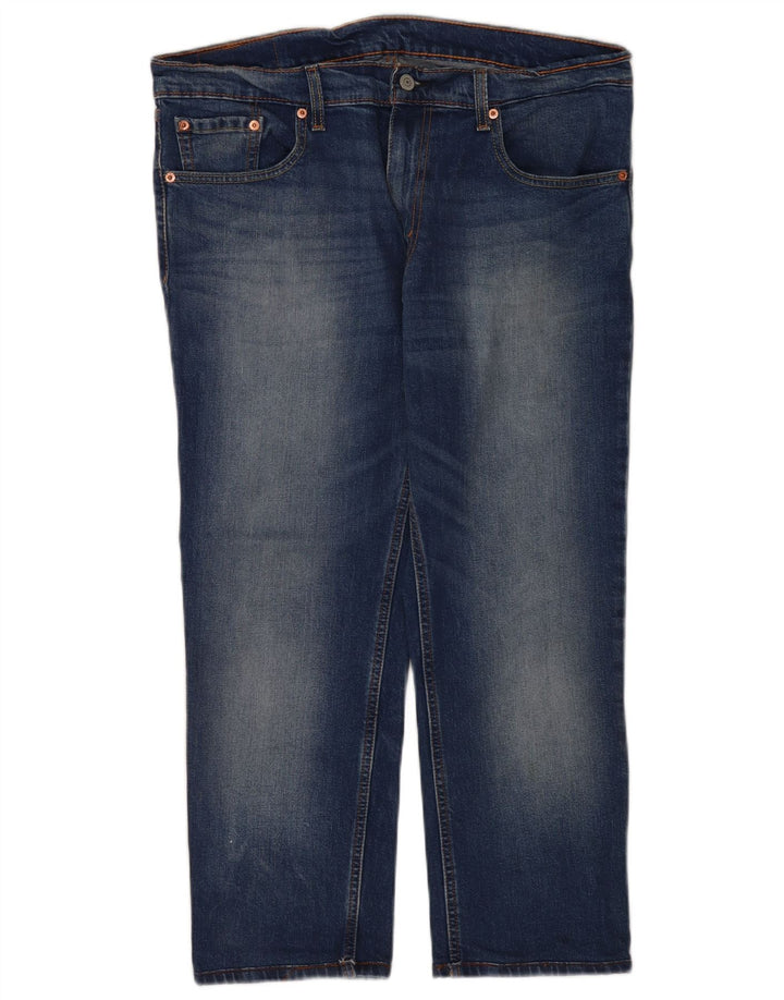 Męskie jeansy Levi's Croped W36 L24 Niebieskie bawełniane