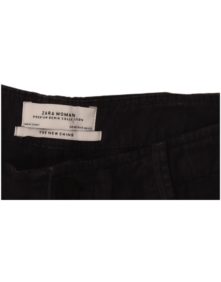 Spodnie damskie Zara Slim Chino EU 40 Medium W30 L27 Granatowe
