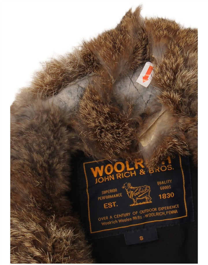 Kurtka damska WOOLRICH UK 10, mała, granatowa