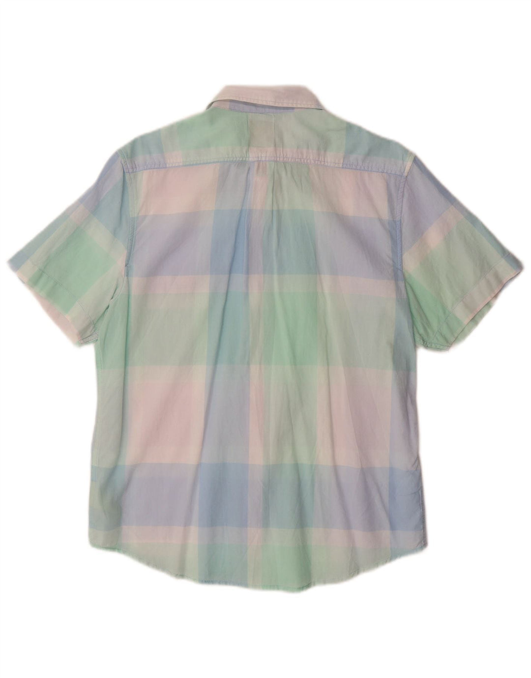 LEE Męska koszula z krótkim rękawem o regularnym kroju, średniej wielkości, wielokolorowa, bawełniana w kratkę