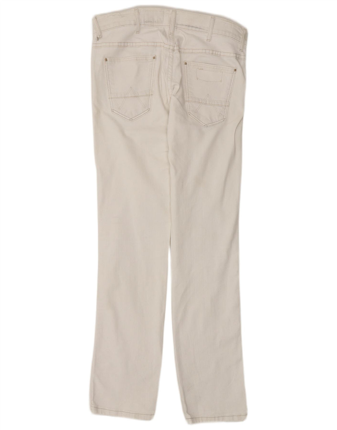 Damskie jeansy Wrangler Vegas W30 L32 białe