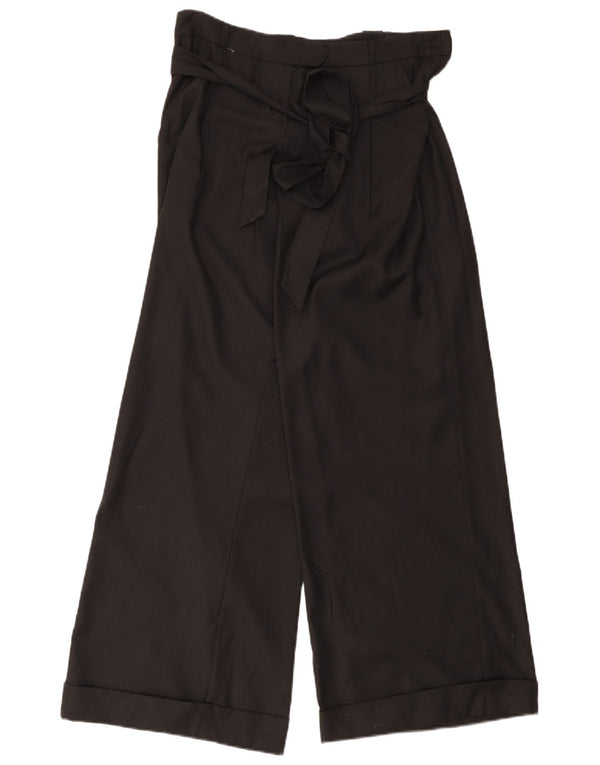 Damskie spodnie casualowe Topshop UK 12 Medium W32 L32 Czarny poliester