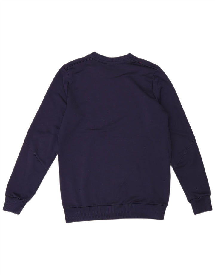 Bluza chłopięca Umbro z grafiką, 13-14 lat, XL, granatowa, poliester