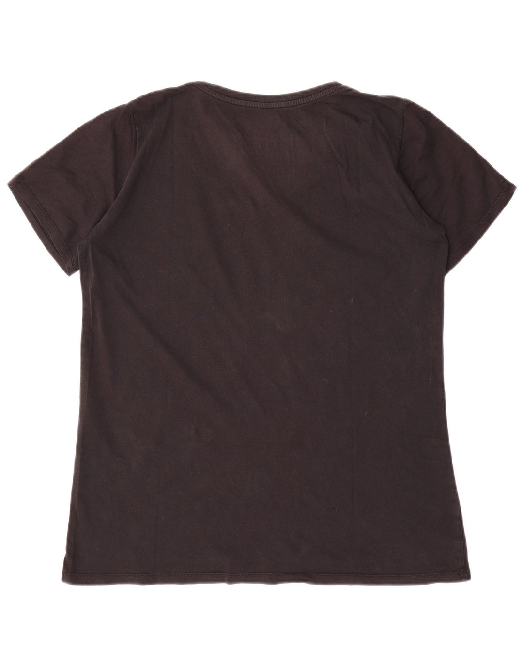 Damska koszulka NIKE o sportowym kroju z grafiką Top UK 18 XL, czarna, bawełniana