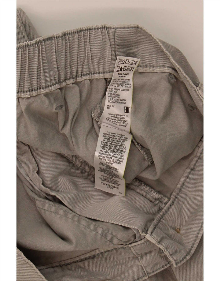 Spodnie damskie Marks & Spencer Joggers Cargo UK 8 Small W26 L25 Szare