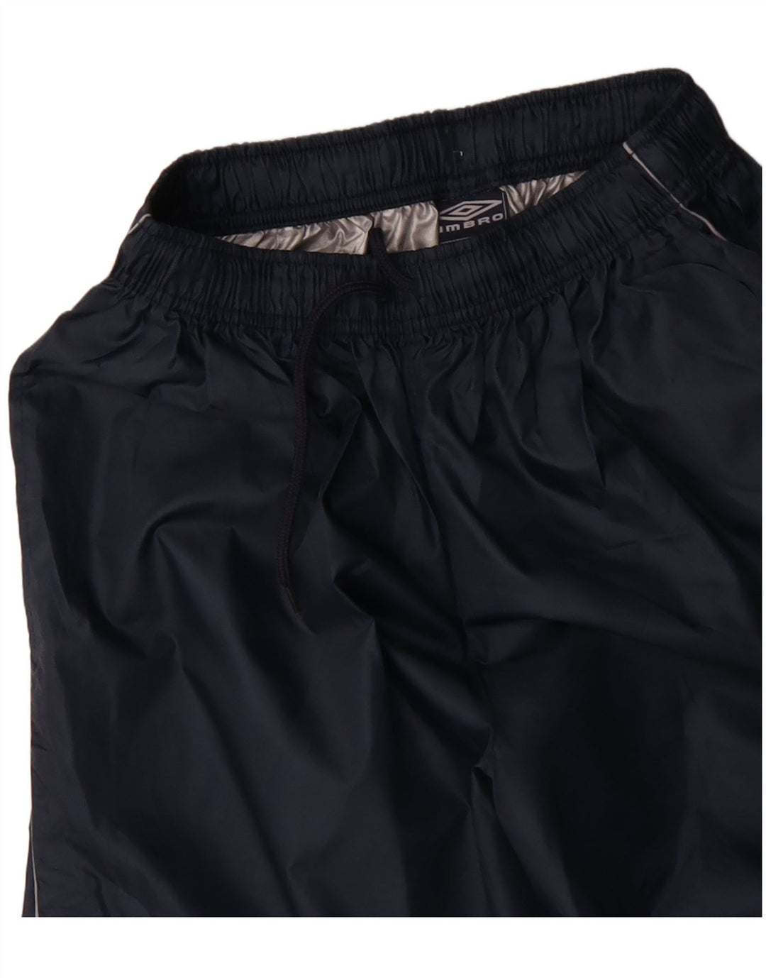 Męskie spodnie dresowe UMBRO z grafiką, średni granatowy nylon