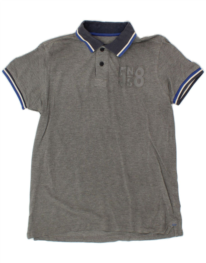 NORTH SAILS Mens Polo Shirt Small Grey Cotton Vintage North Sails and Second-Hand North Sails from Messina Hembry 