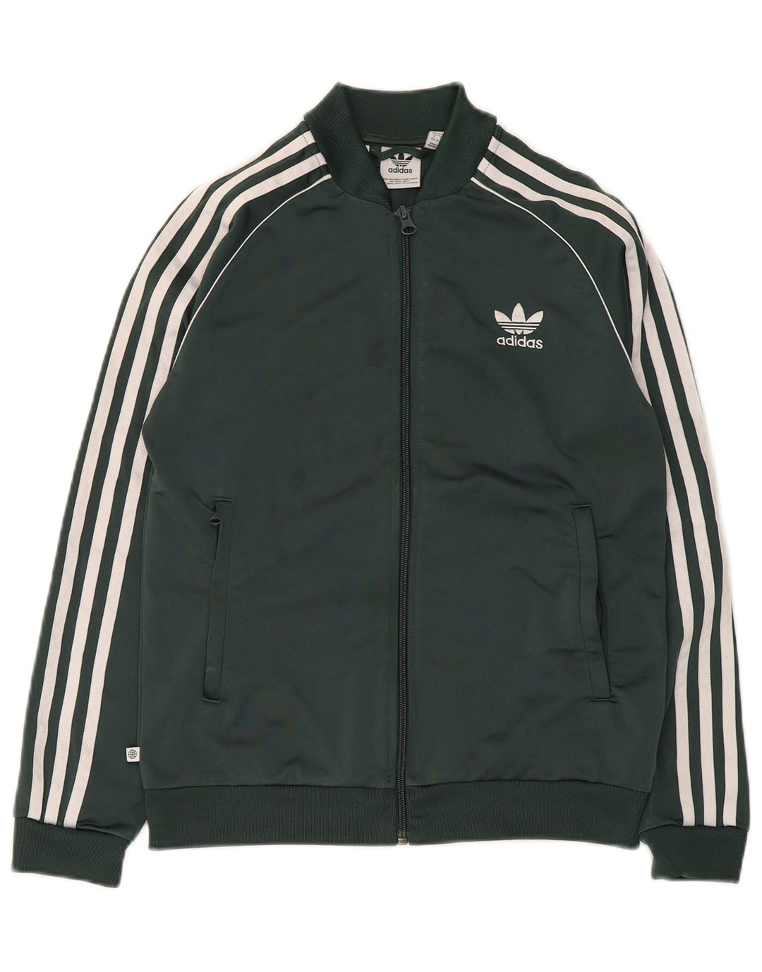 Kurtka chłopięca Adidas Dresowa Top 11-12 Lat Zielony Poliester