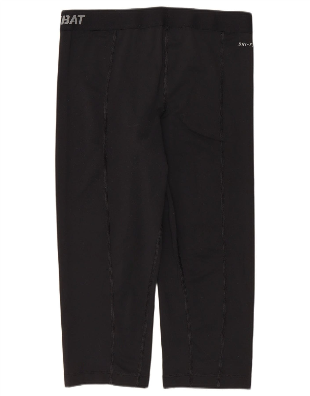 Damskie legginsy Nike Dri Fit Graphic Capri UK 12, średnie czarne