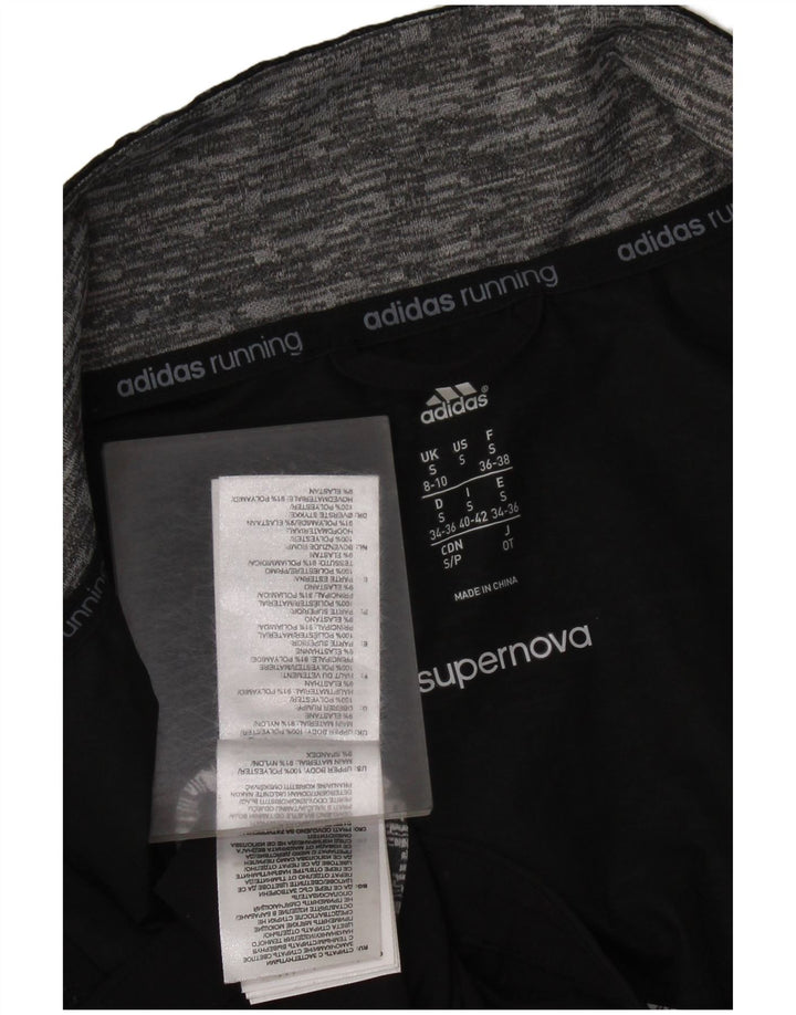 Damska kurtka dresowa ADIDAS Supernova UK 8/10, mała czarna