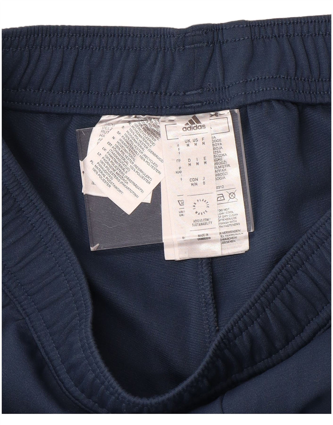 Damskie spodnie dresowe ADIDAS Arsenal UK 12, średni niebieski, poliester