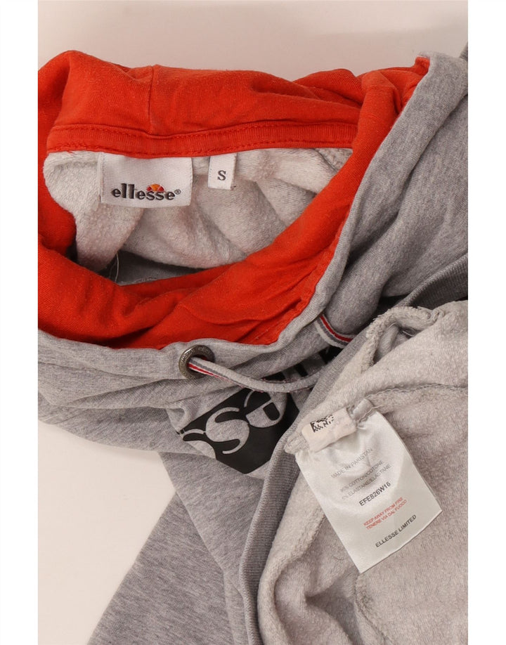 Damska bluza dresowa Ellesse Graphic Oversize UK 10 Small Grey Flecked