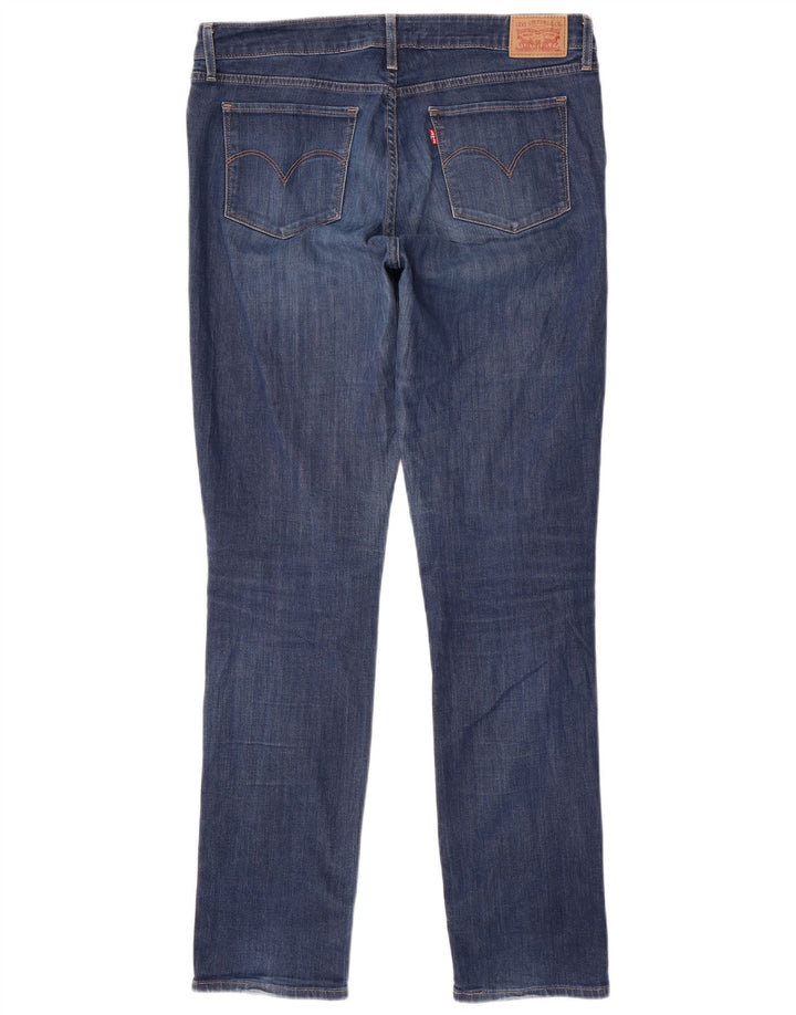 Damskie jeansy LEVI'S 712 Slim W32 L34 Niebieska bawełna