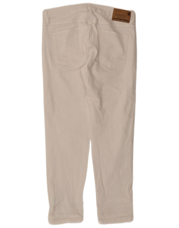 Damskie jeansy slim G-STAR W29 L29 Biała bawełna