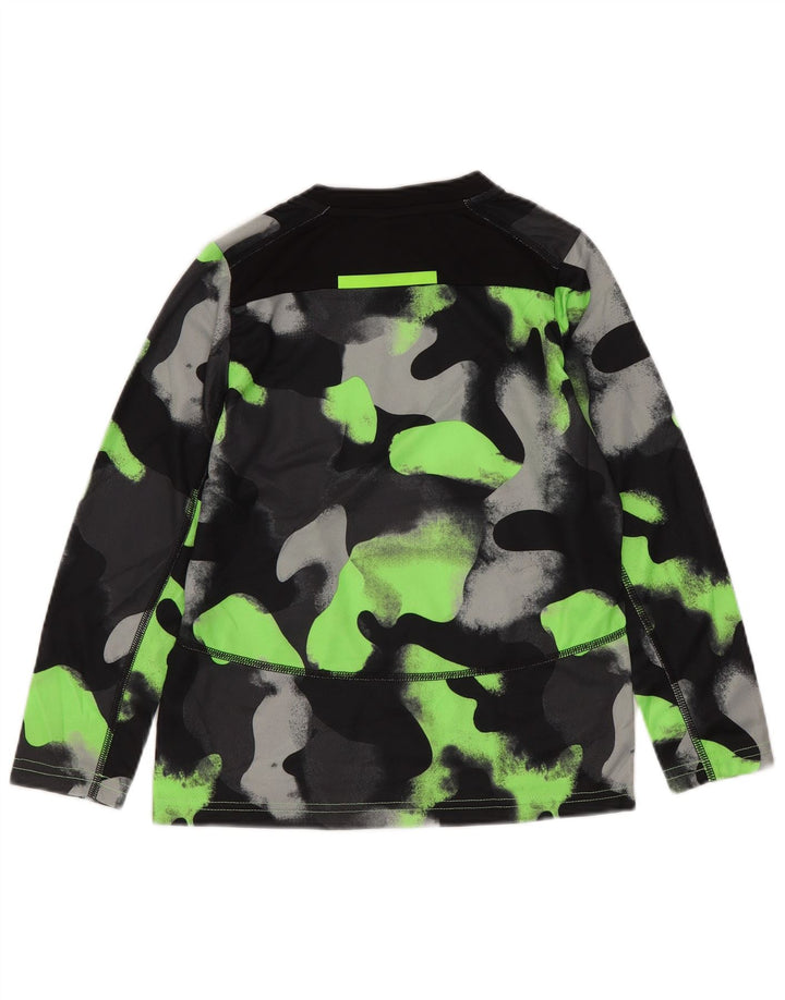 Chłopięca koszulka Russell Athletic Dri-Power z długim rękawem, 6-7 lat, mała, czarna