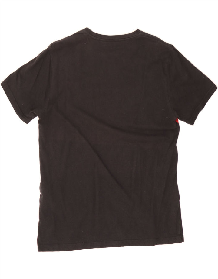 LEVI'S Mens Graphic T-Shirt Top Large Black Cotton Vintage Levi's and Second-Hand Levi's from Messina Hembry 
