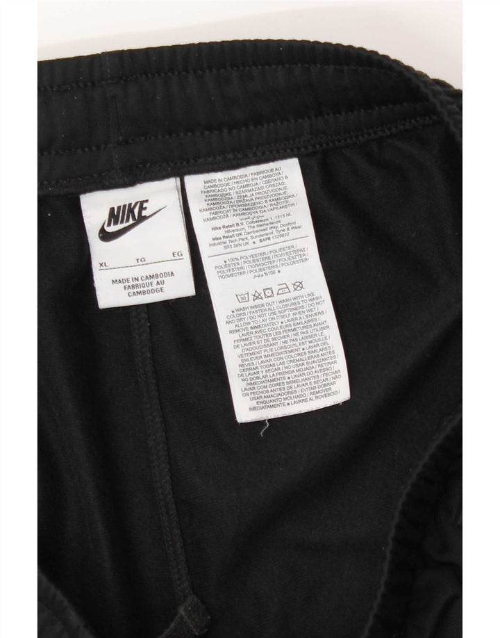 Męskie spodnie dresowe Nike XL, czarne, poliestrowe