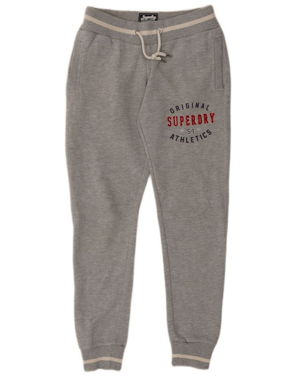 Damskie spodnie dresowe Superdry Graphic Joggers UK 8 Small Grey