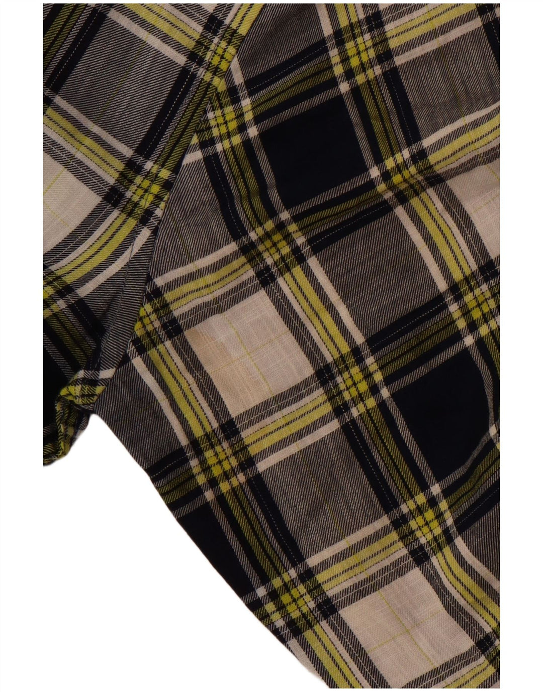 Koszula męska w kratę Benetton, duża, bawełniana, granatowa w kratę