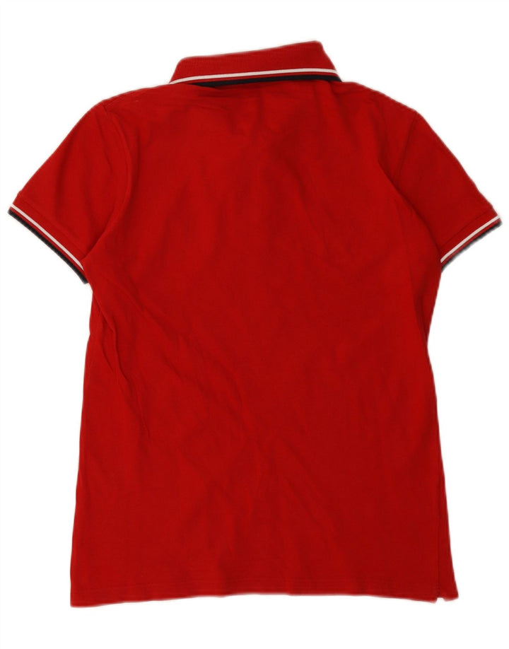 Męska koszulka polo Fred Perry, mała, czerwona, bawełniana