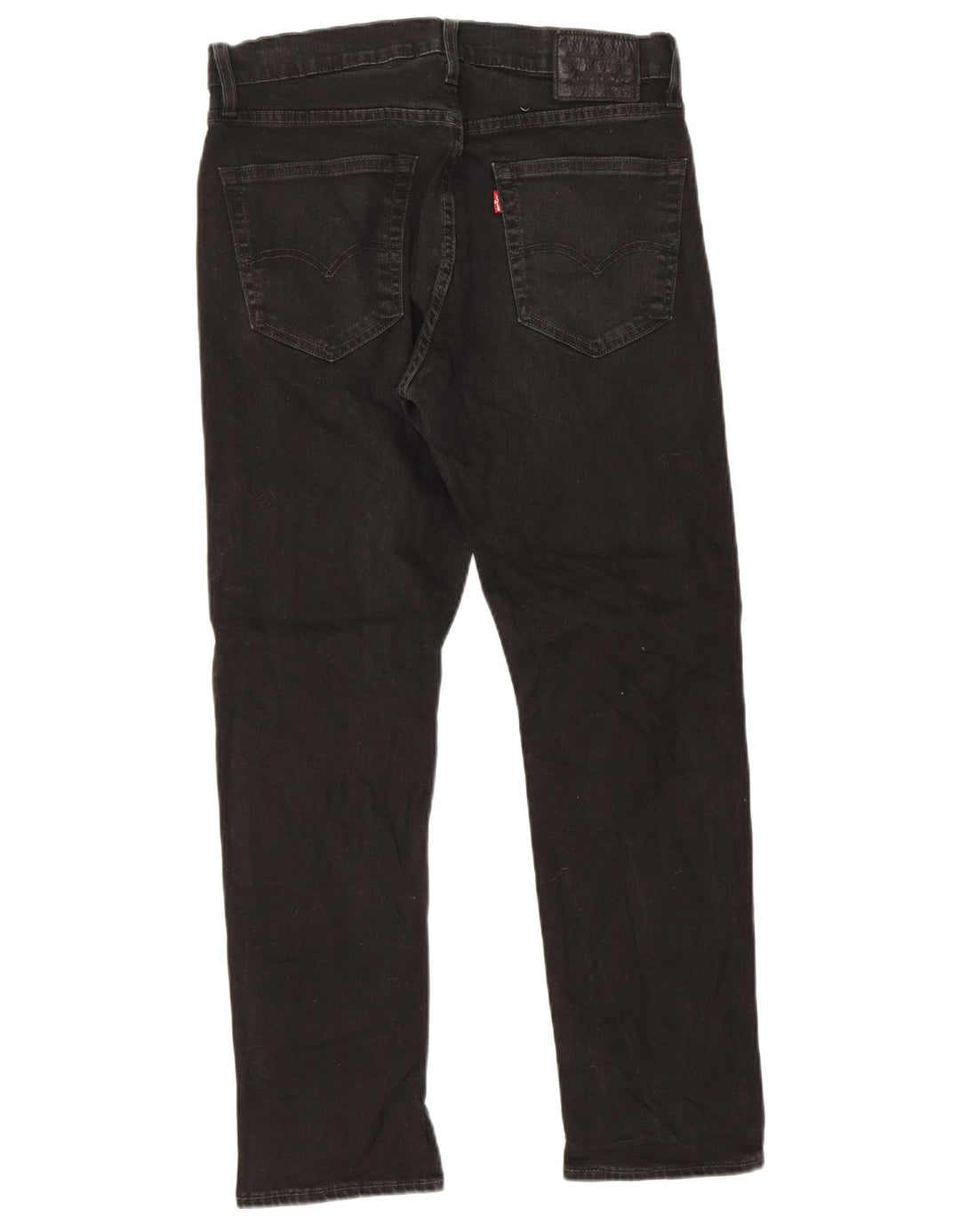 Damskie proste dżinsy Levi's W32 L30 Czarna bawełna