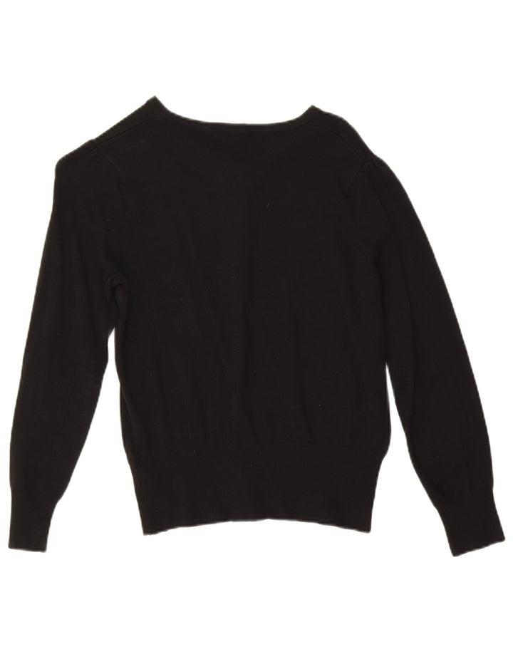 Sweter damski Marks & Spencer UK 12, średni czarny, wiskoza