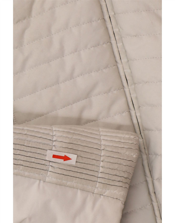 Damska kurtka wiatrówka z kapturem Colmar IT 44 Medium White Sports
