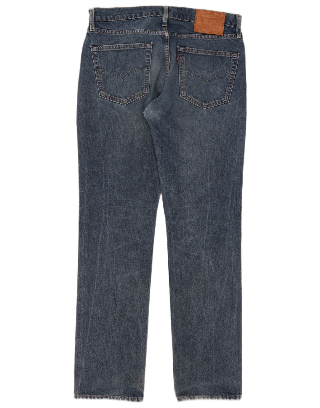 Męskie jeansy Levi's 511 Slim W31 L32 Niebieskie bawełniane