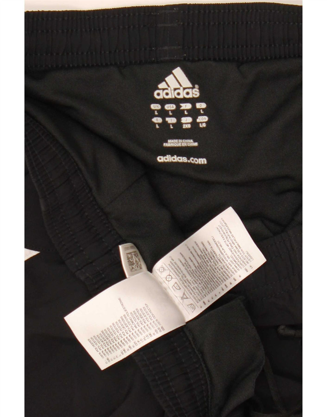 Męskie spodenki sportowe Adidas Climalite, duże, czarne, poliestrowe