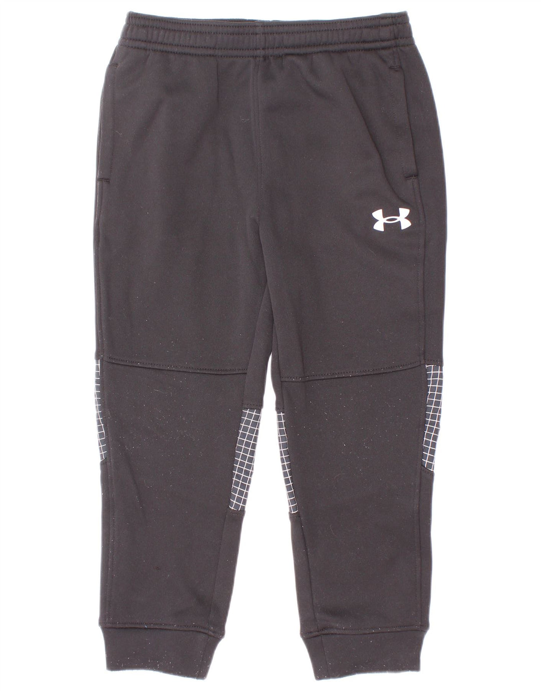 Spodnie dresowe chłopięce Under Armour Joggers 2-3 lata w czarną kratkę