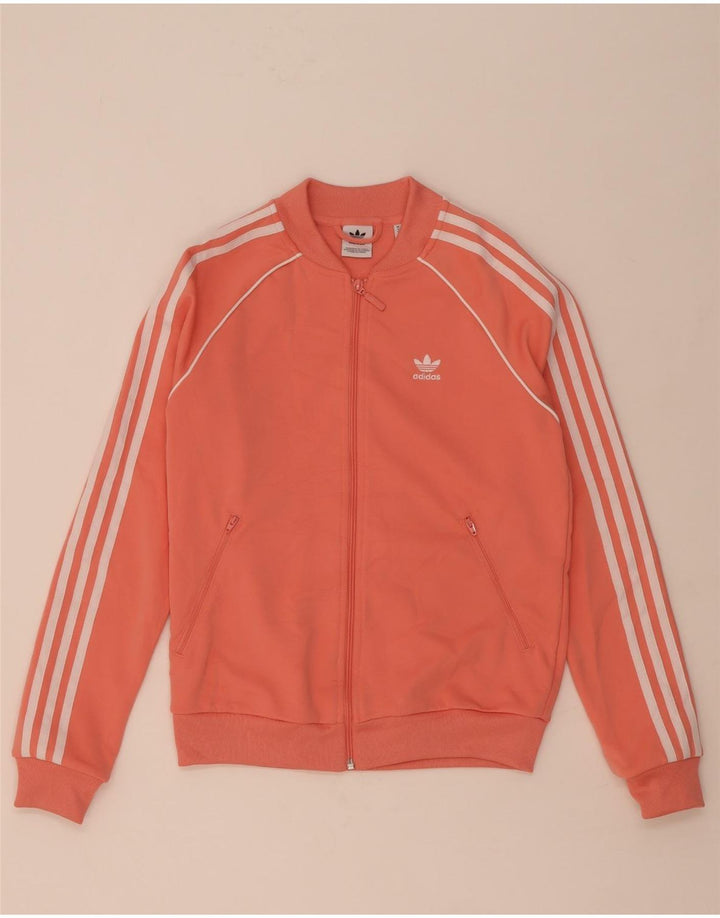 Damska kurtka dresowa Adidas UK 8, mała różowa