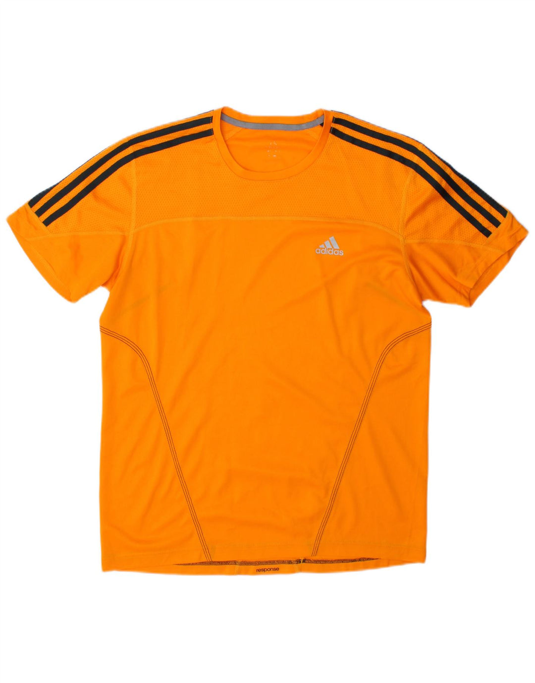 Adidas Męska koszulka Top Medium Orange Colorblock