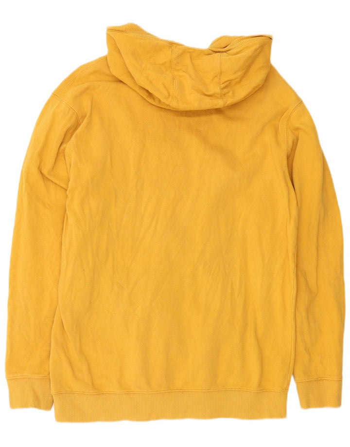 Męski sweter z kapturem Vans z grafiką, duży, żółty, bawełniany