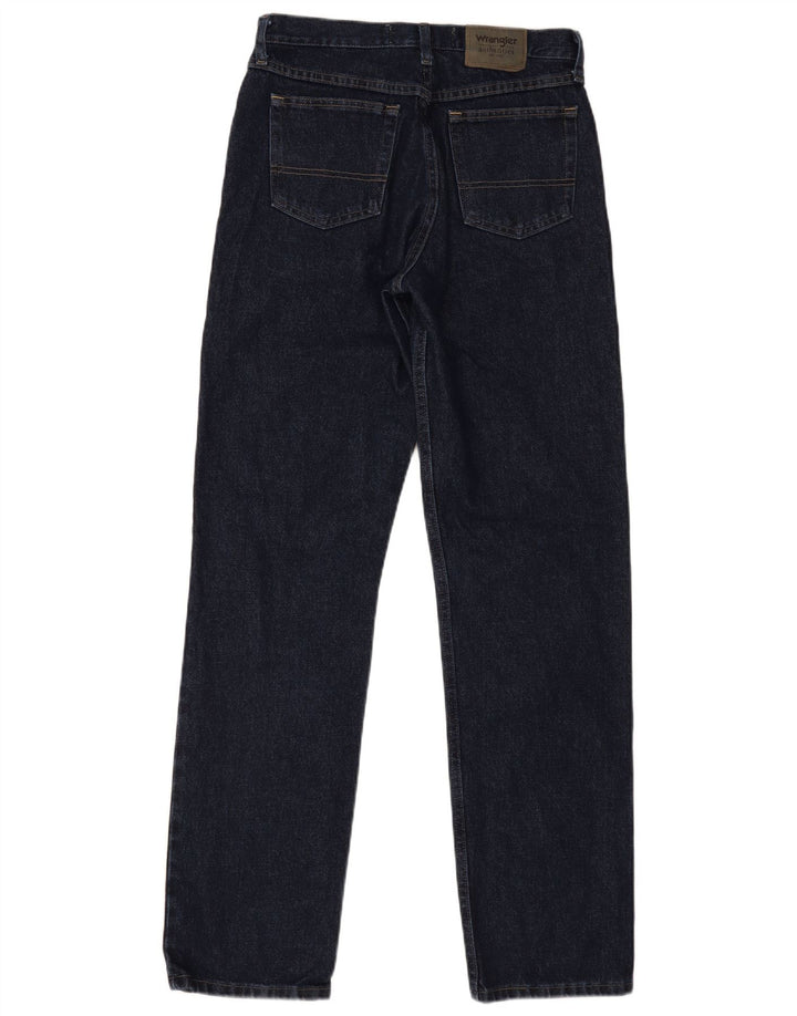 Męskie jeansy Wrangler Authentic Straight W30 L34 Granatowa bawełna