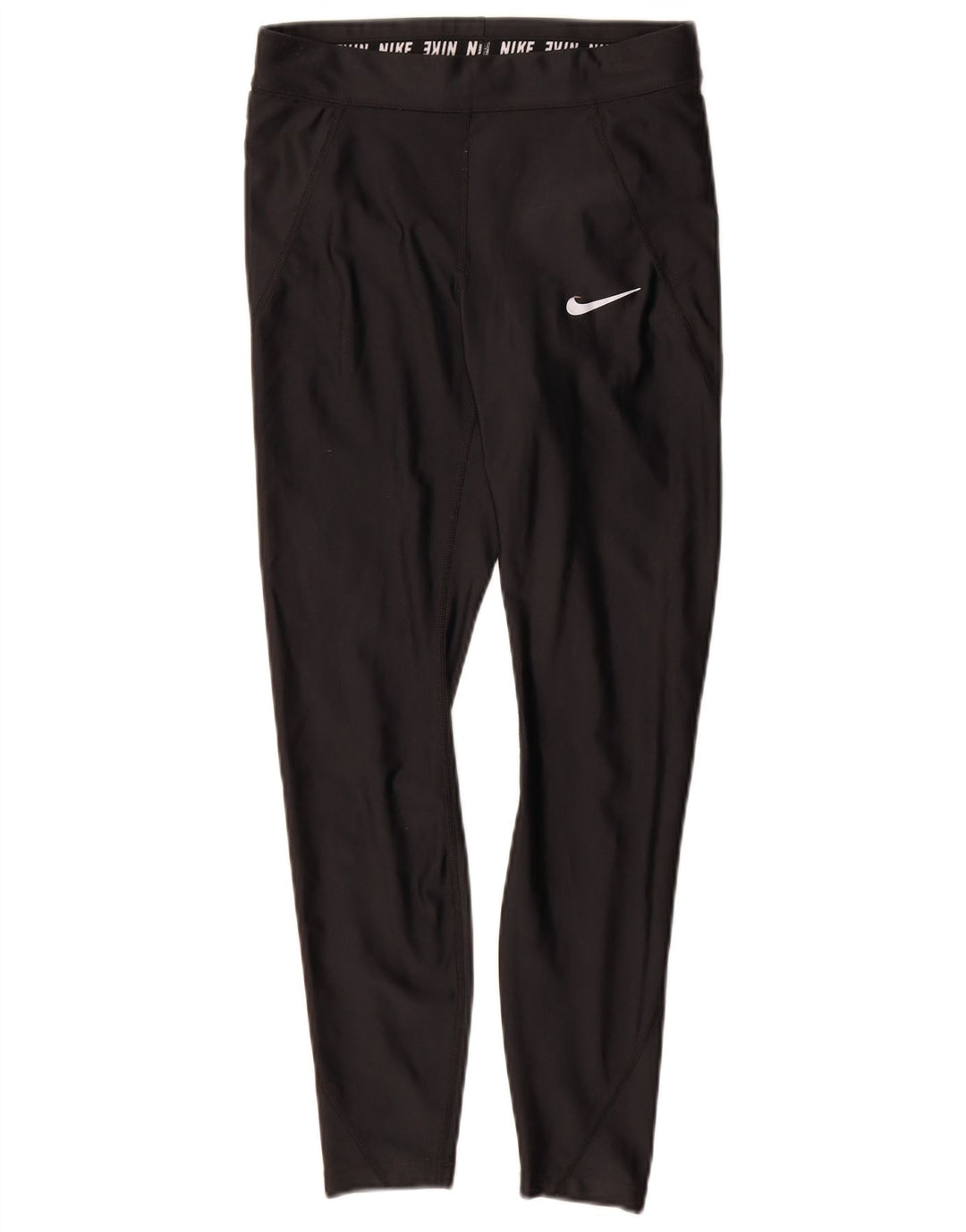 Damskie legginsy Nike Dri Fit UK 8, małe, czarne, poliestrowe