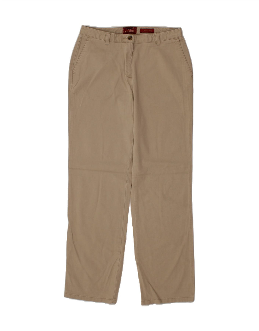 EDDIE BAUER Womens Khakis Chino Trousers US 6 Medium W29 L31 Beige Vintage Eddie Bauer and Second-Hand Eddie Bauer from Messina Hembry 