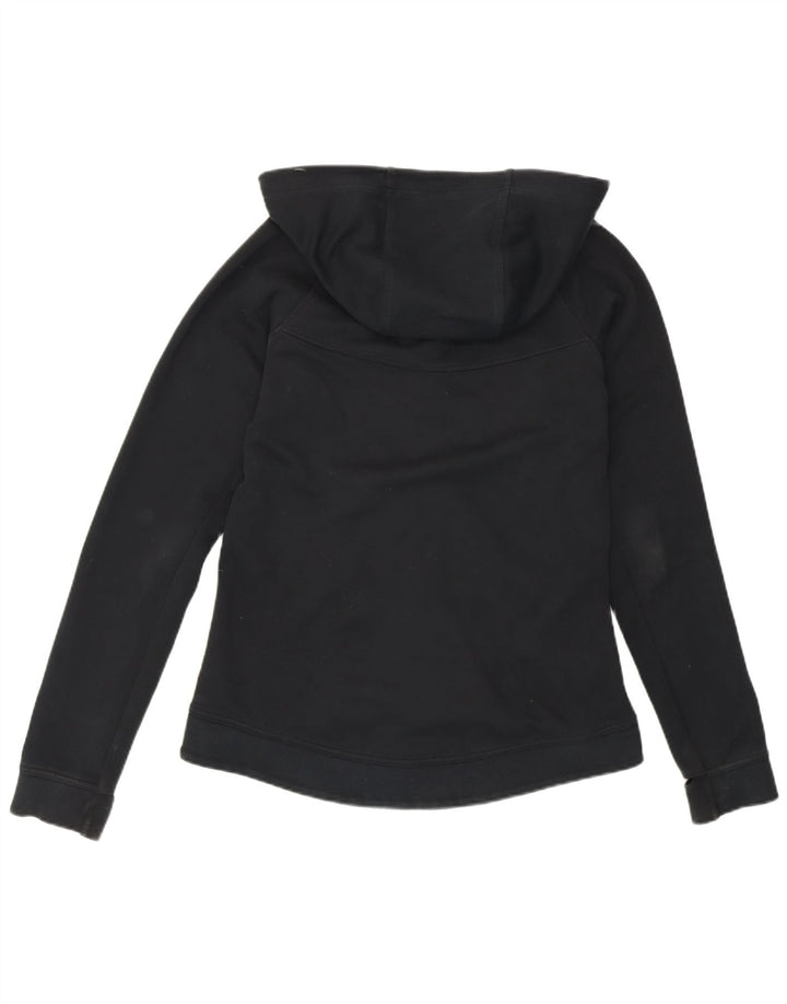 Damski sweter z kapturem i zamkiem NIKE UK 12, średni czarny, bawełniany