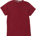 T-shirt damski PIERRE CARDIN Top UK 14 Średni bordowy bawełniany