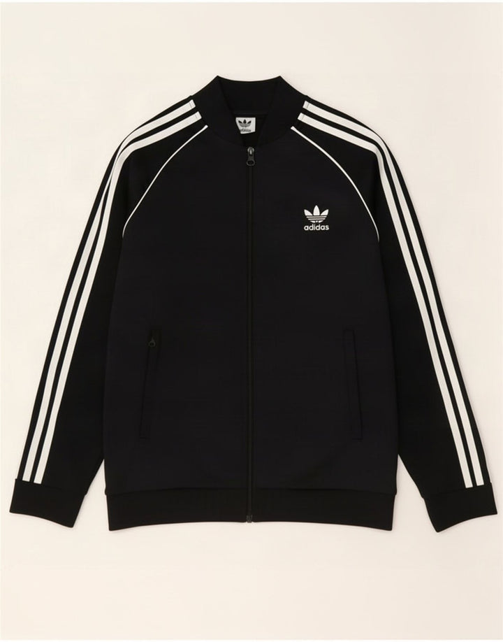 Adidas Chłopięca bluza dresowa 13-14 lat Czarna Poliester