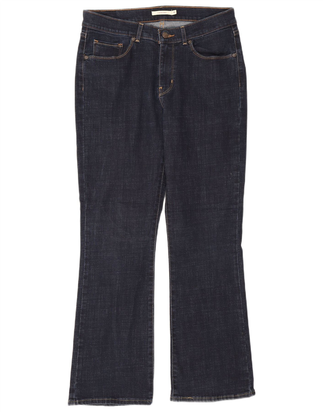 Klasyczne jeansy damskie LEVI'S Bootcut US 10 Large W30 L30 Granatowa bawełna