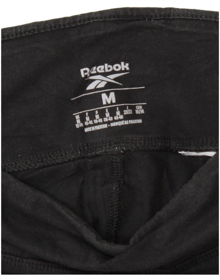 Damskie legginsy REEBOK Graphic UK 12/14, średnie czarne