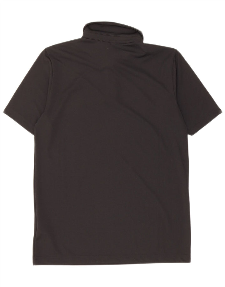 Chłopięca koszulka polo Adidas Aeroready 13-14 lat, czarna, poliester