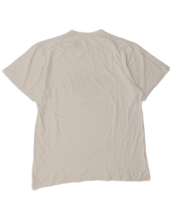 Męski T-shirt z grafiką Hard Rock Cafe Florence, duży, biały, bawełniany