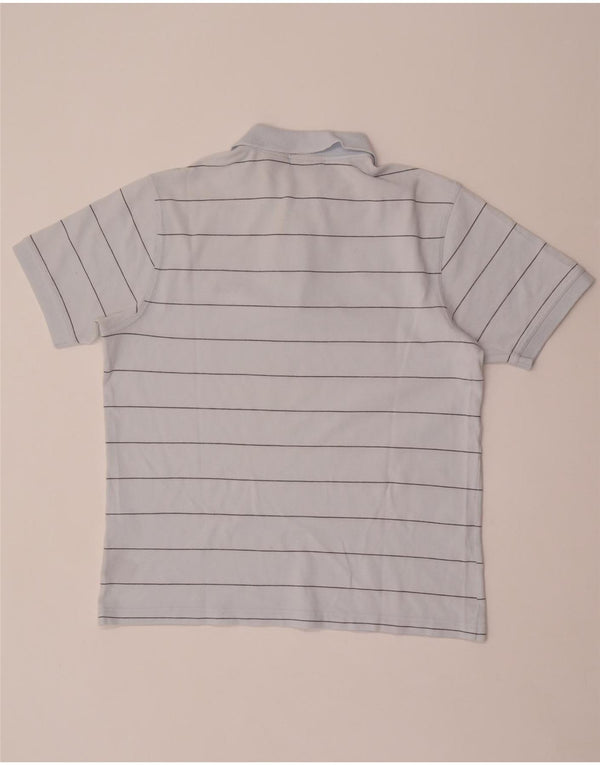 FILA Mens Polo Shirt Large Blue Striped