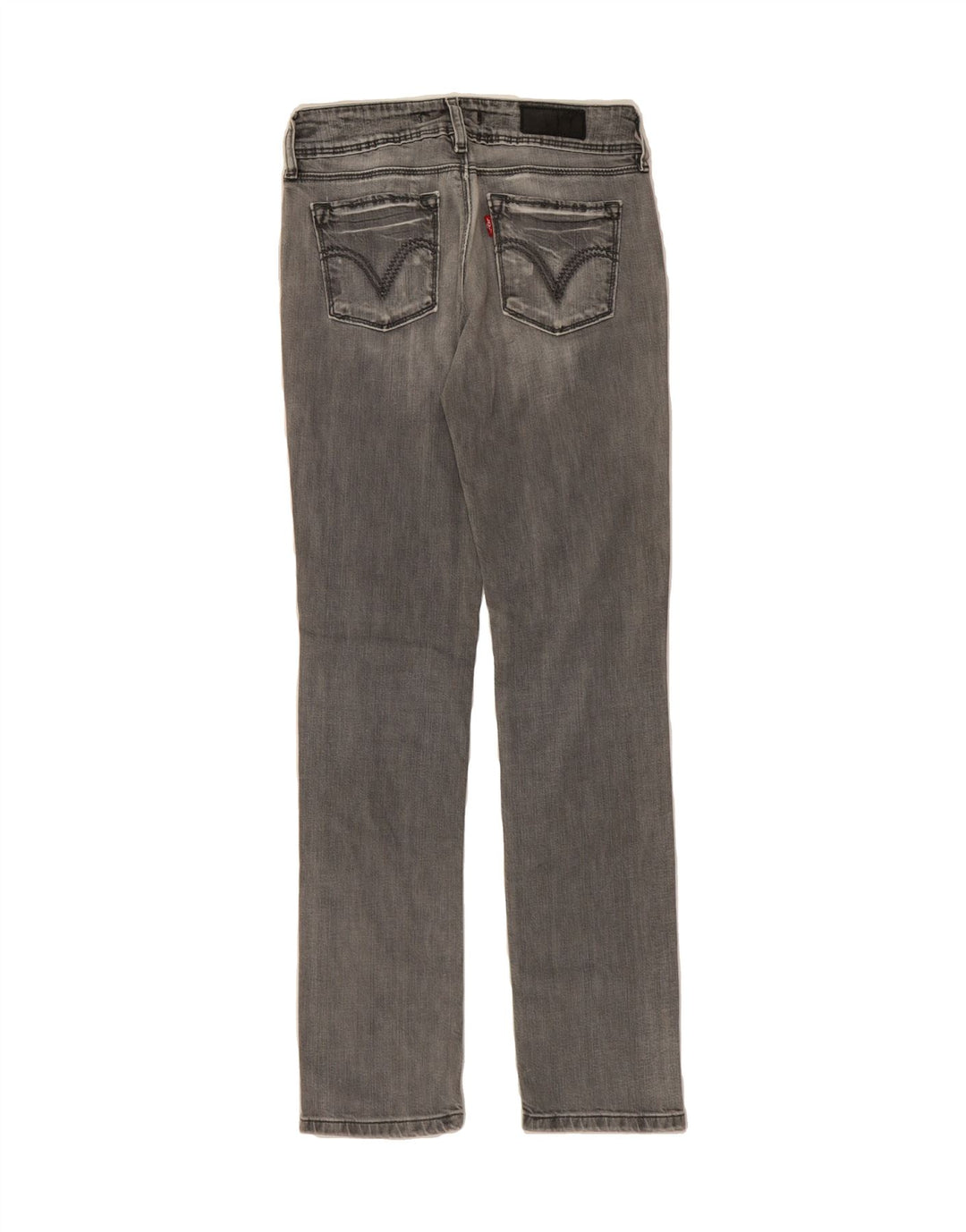 LEVI'S Womens 571 Slim Jeans W27 L32 Grey Cotton Vintage Levi's and Second-Hand Levi's from Messina Hembry 